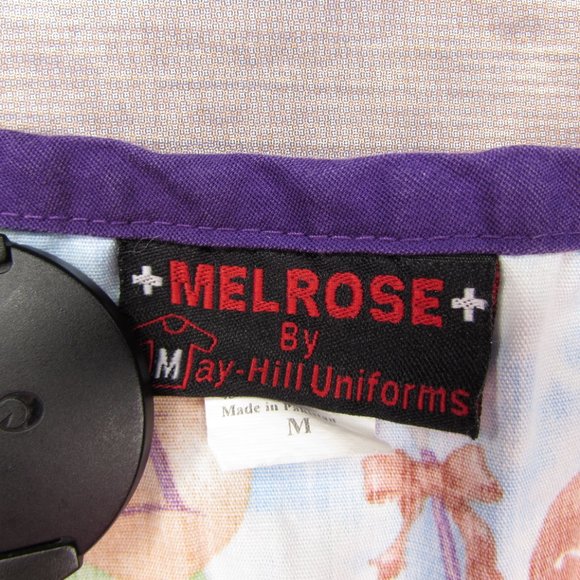 Melrose Love Balloons Medium Scrub Top - Picture 2 of 7